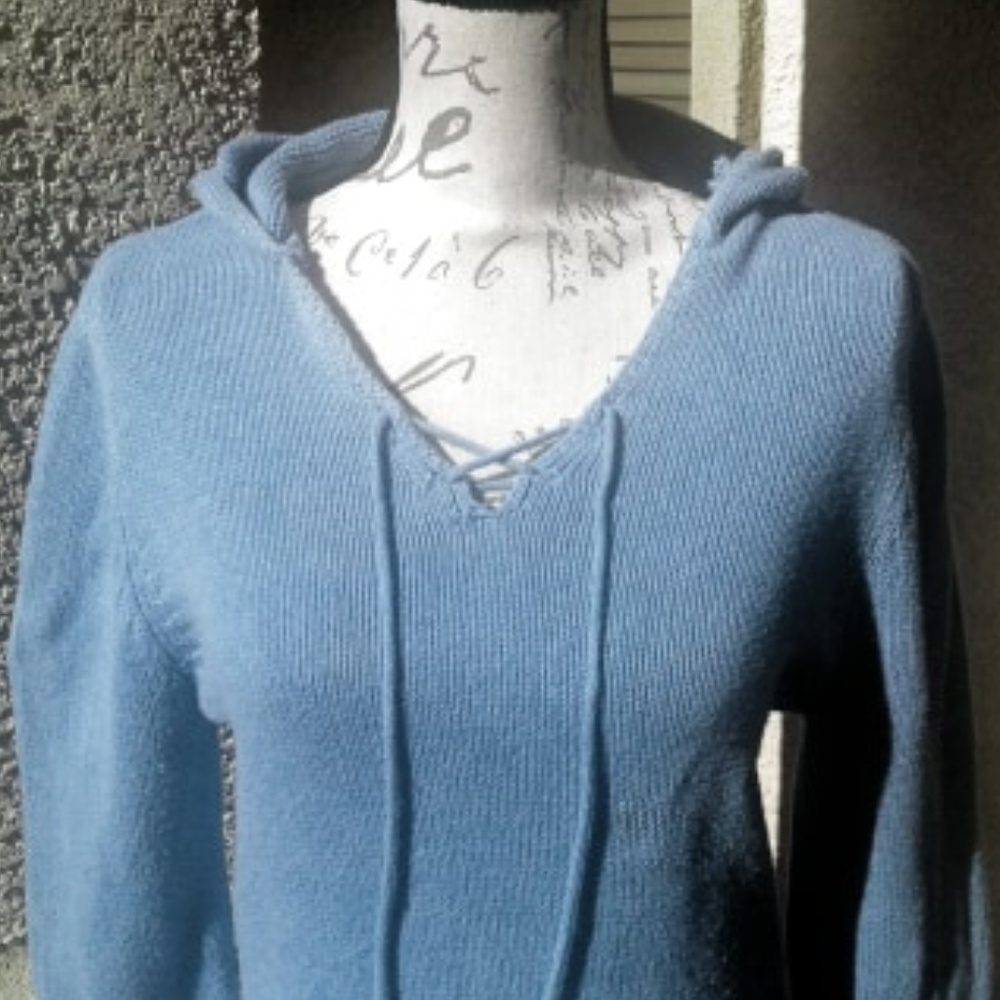 American Eagle Retro-Grunge Sweater Hoodie Size L - Picture 5 of 8